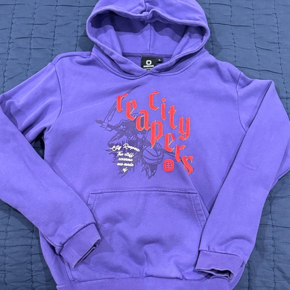 Overtime City Reapers Purple Youth Hoodie - Picture 1 of 3